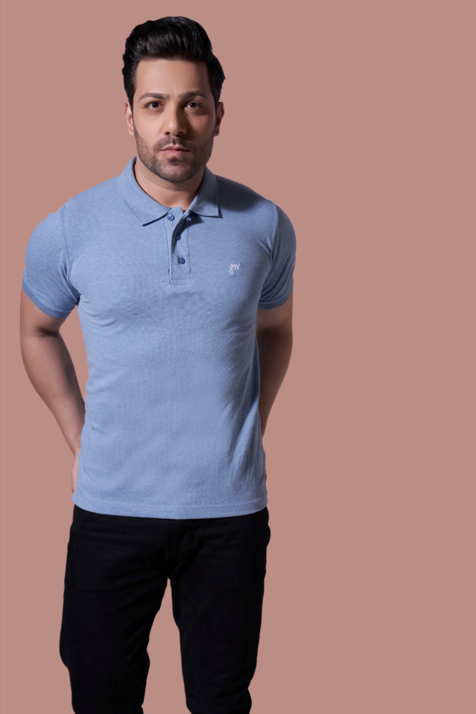 Blue - Polo Tshirt