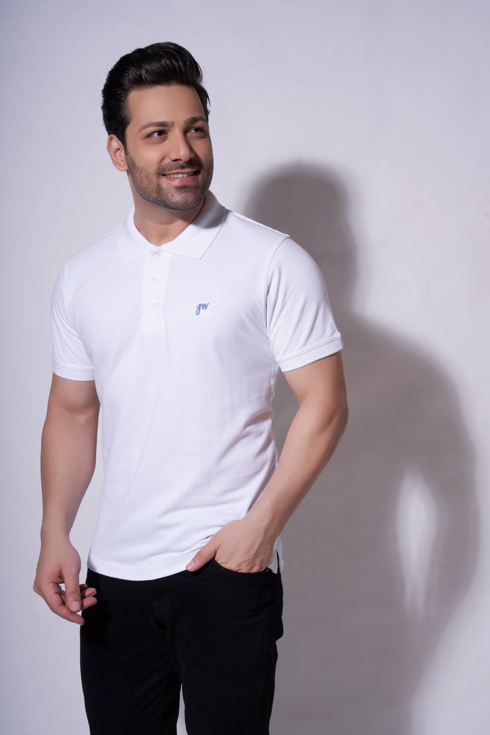 White - Polo Tshirt