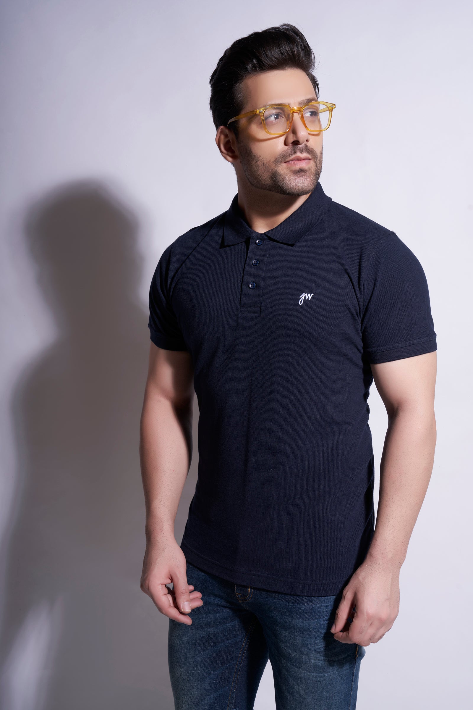 Navy - Polo Tshirt