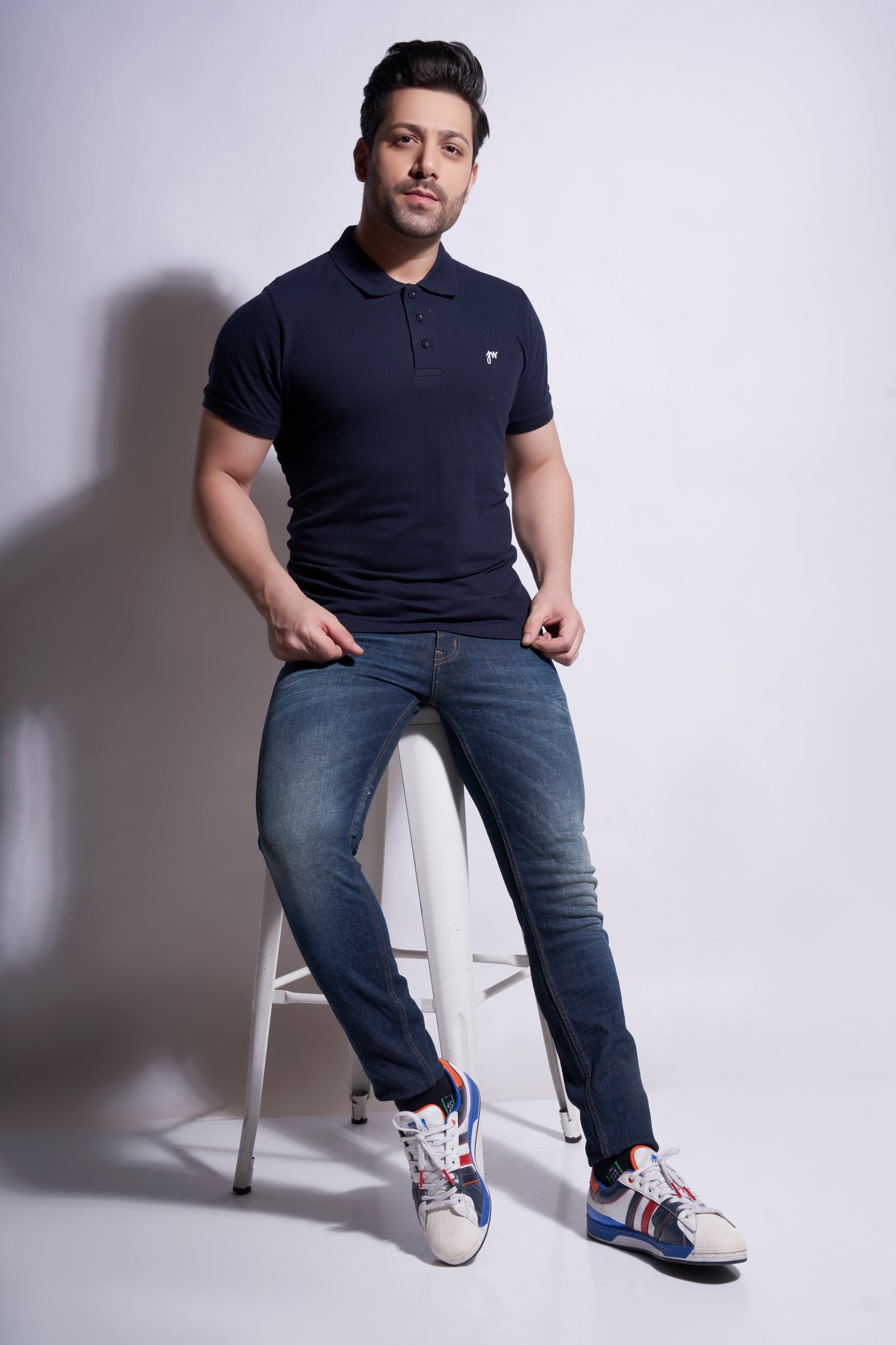 Navy - Polo Tshirt