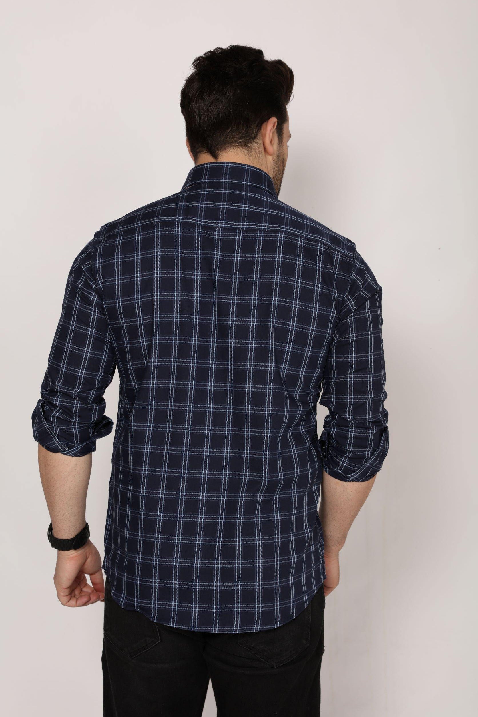 Durham - Checkered Slim fit Shirt - John Watson