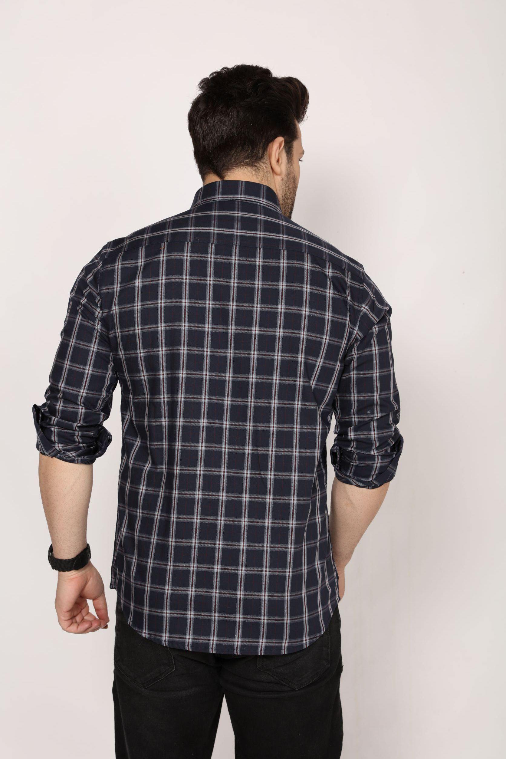 Exeter - Checkered Slim fit shirt - John Watson