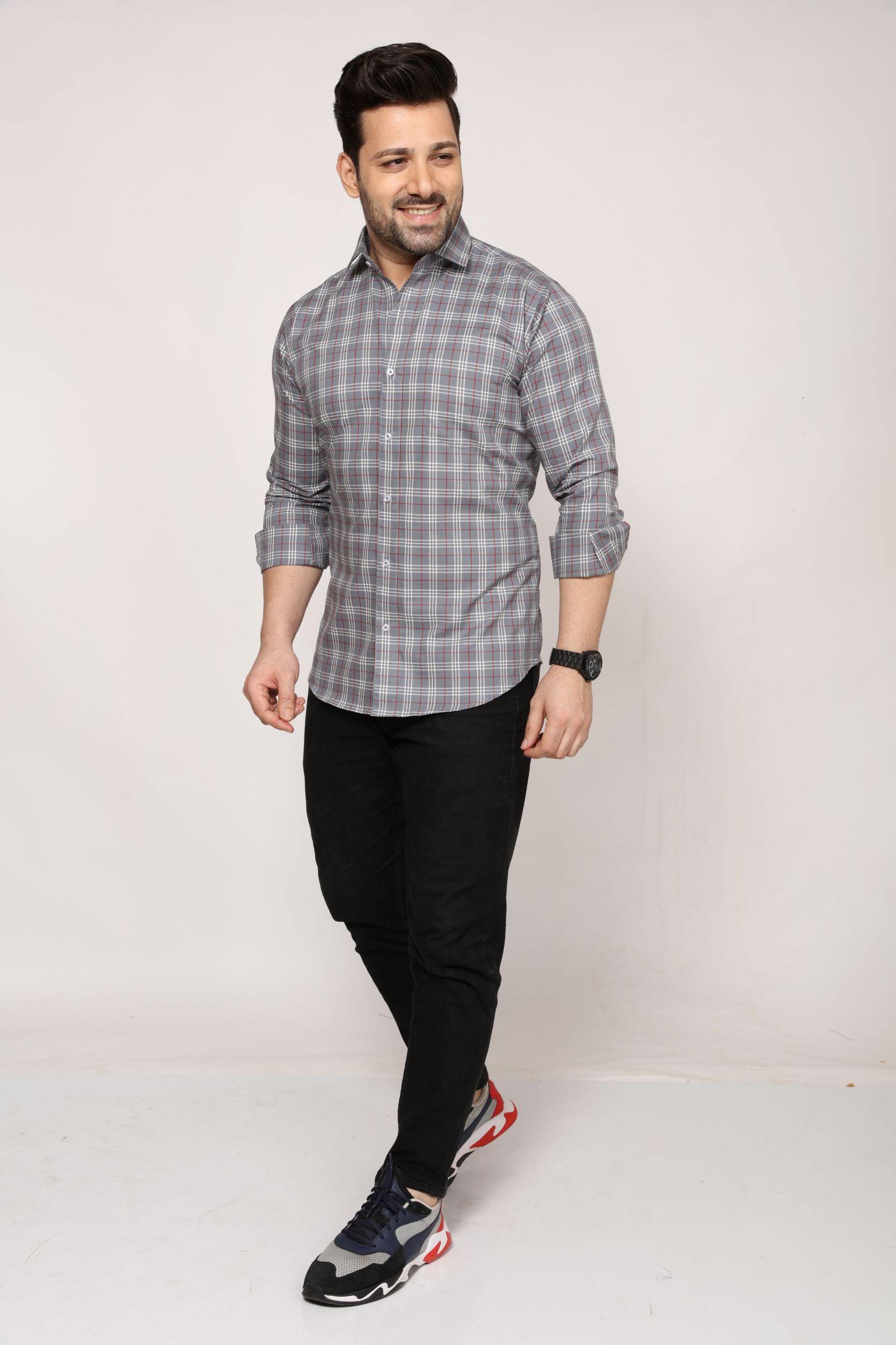 Inverness - Checkered Slim fir Shirt - John Watson