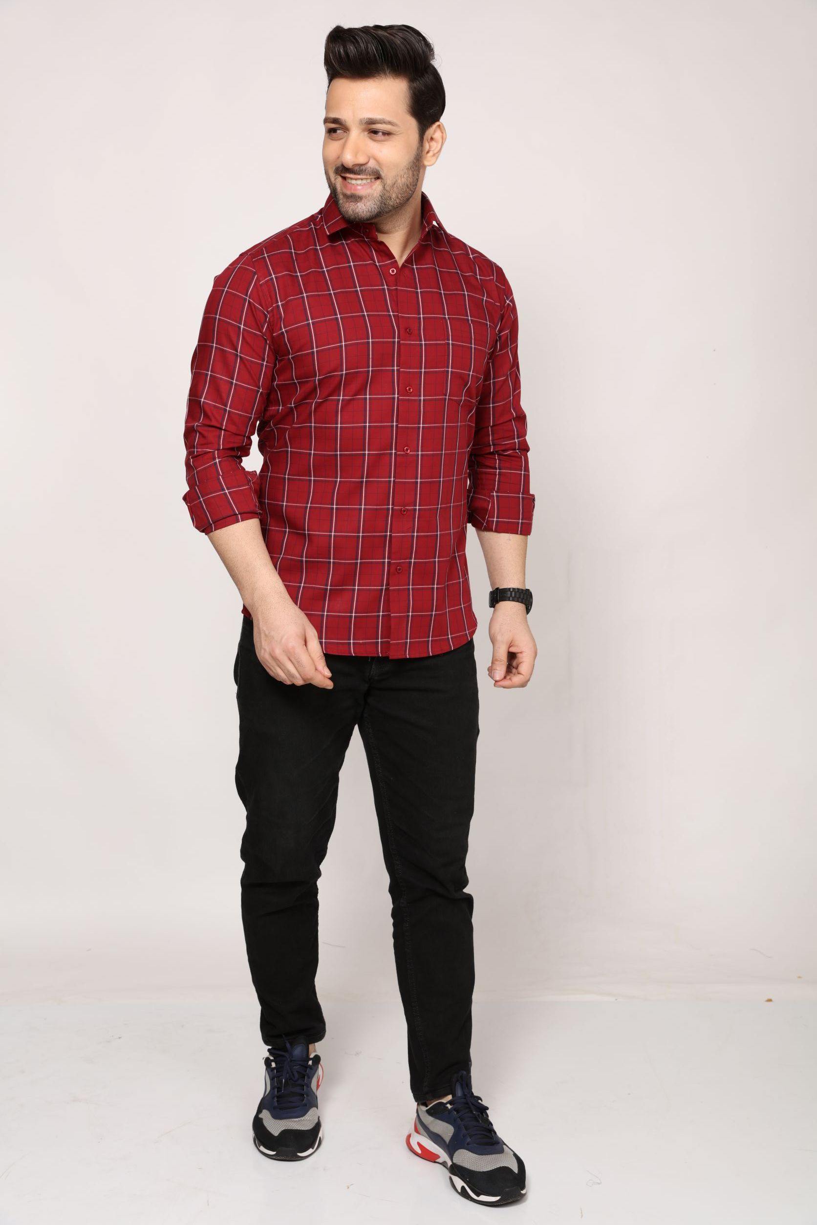 Lisburn - Checkered Slim fit Shirt - John Watson