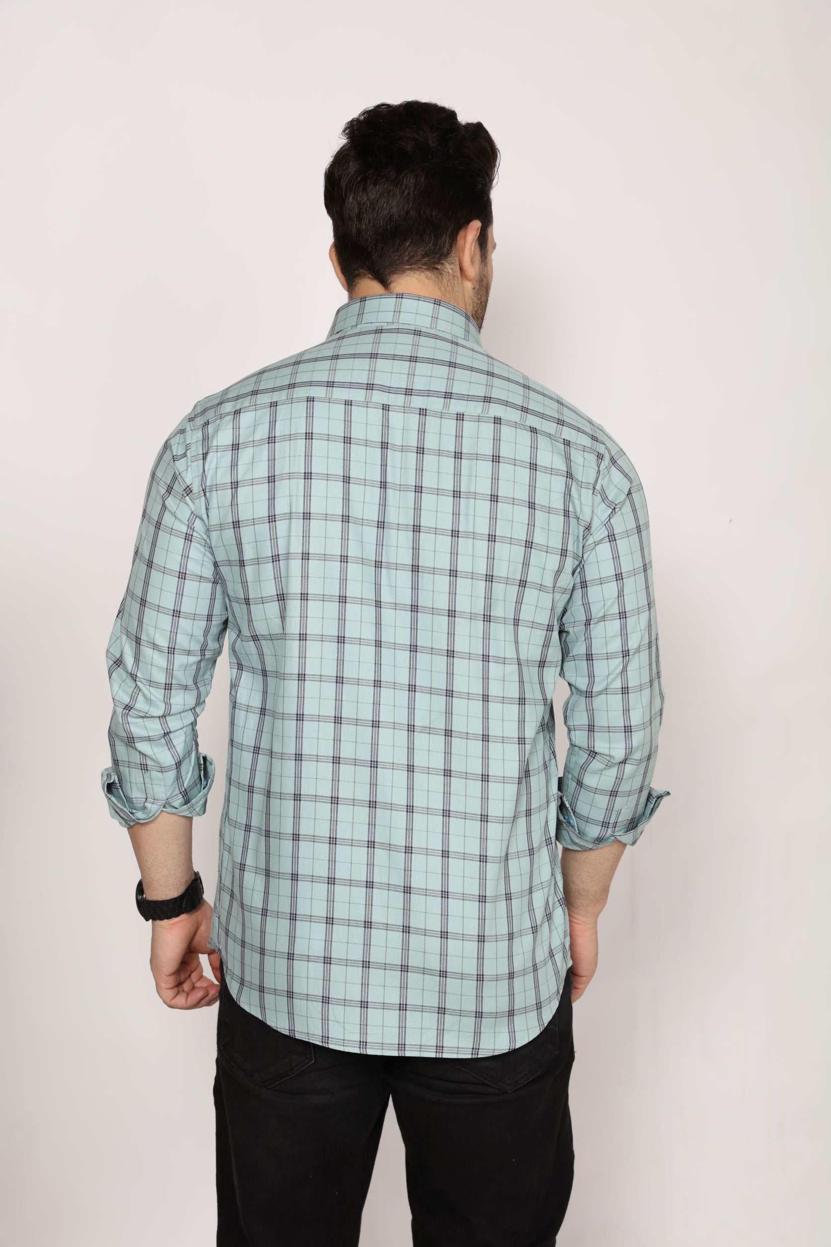 London - Checkered Slim fit shirt - John Watson