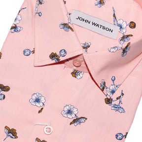 Owlet - Printed Twill Shirt - Pink - John Watson