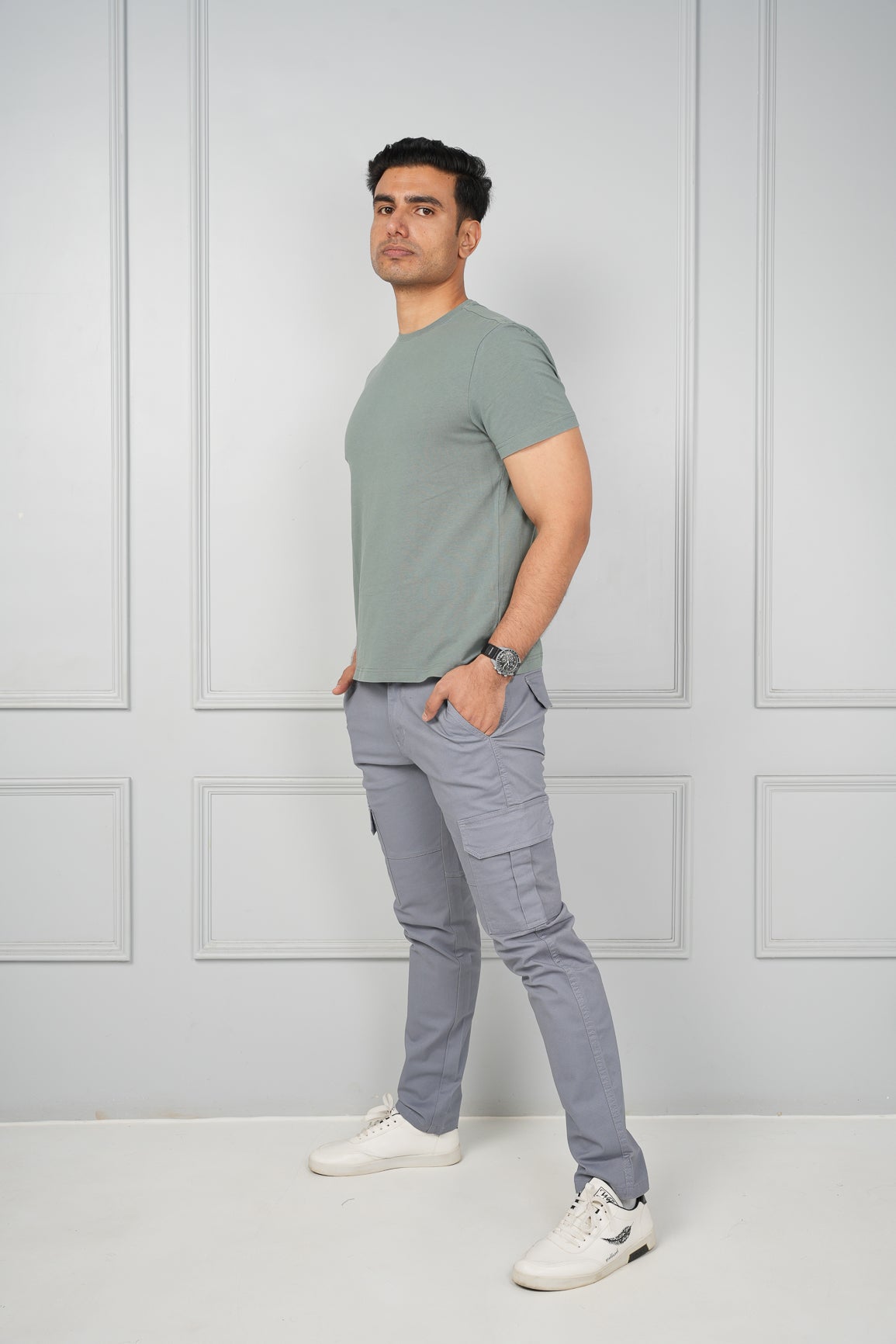 Essentials Cargo Pants - Blue