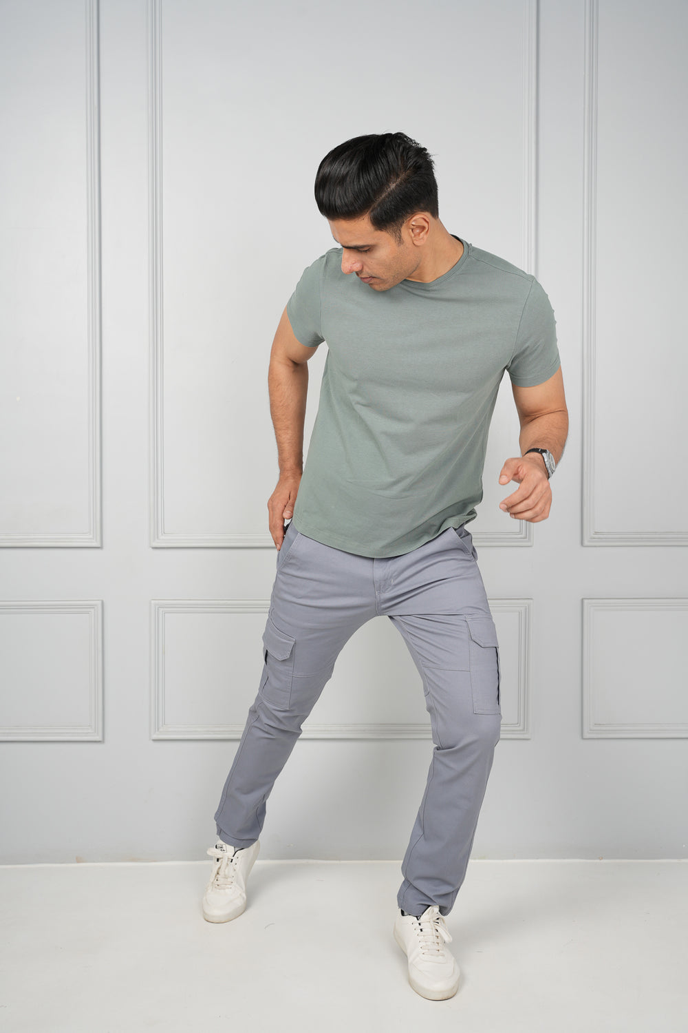 Essentials Cargo Pants Blue