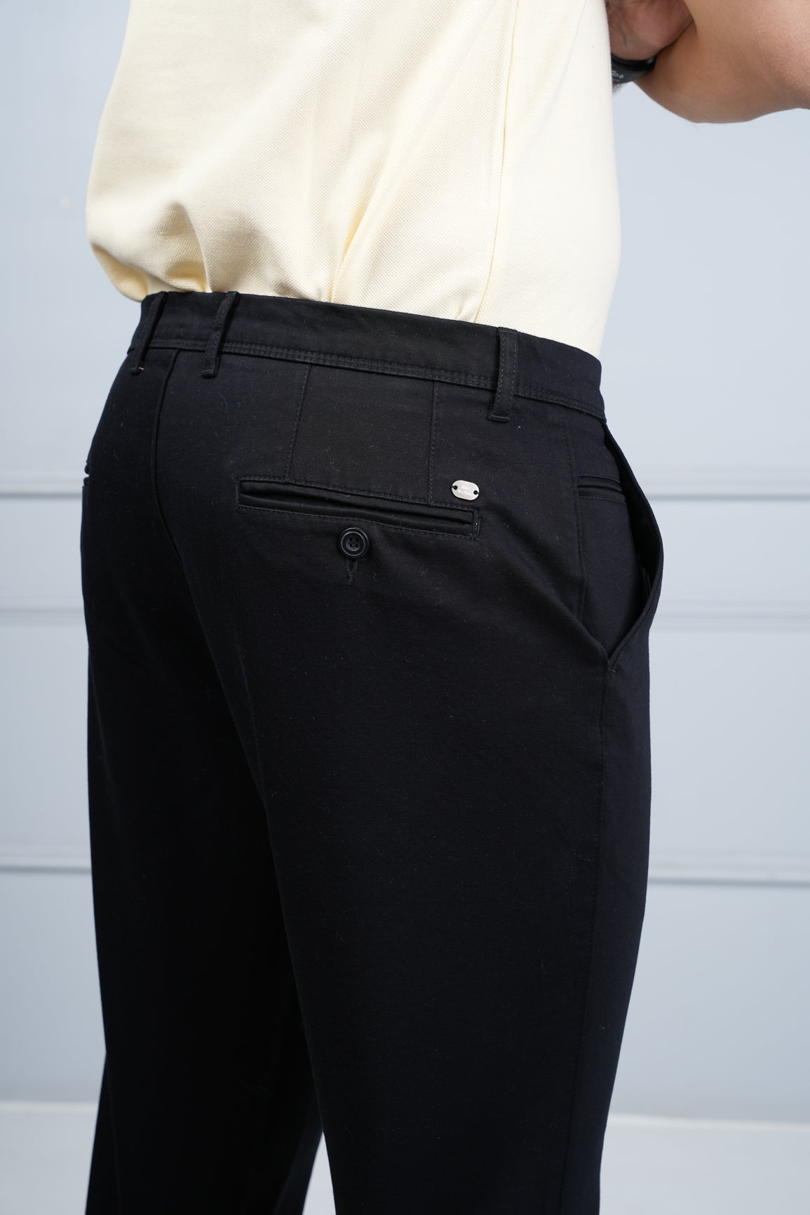 Chinos - Cotton Pants - Black