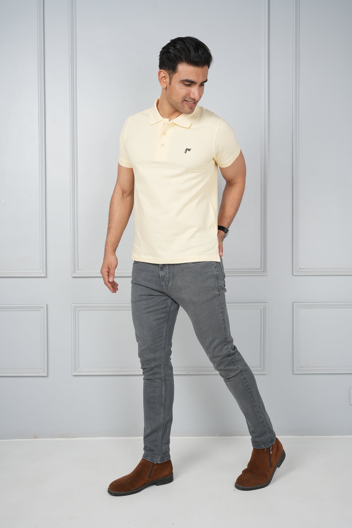 Wane - Slim fit Jeans -Grey