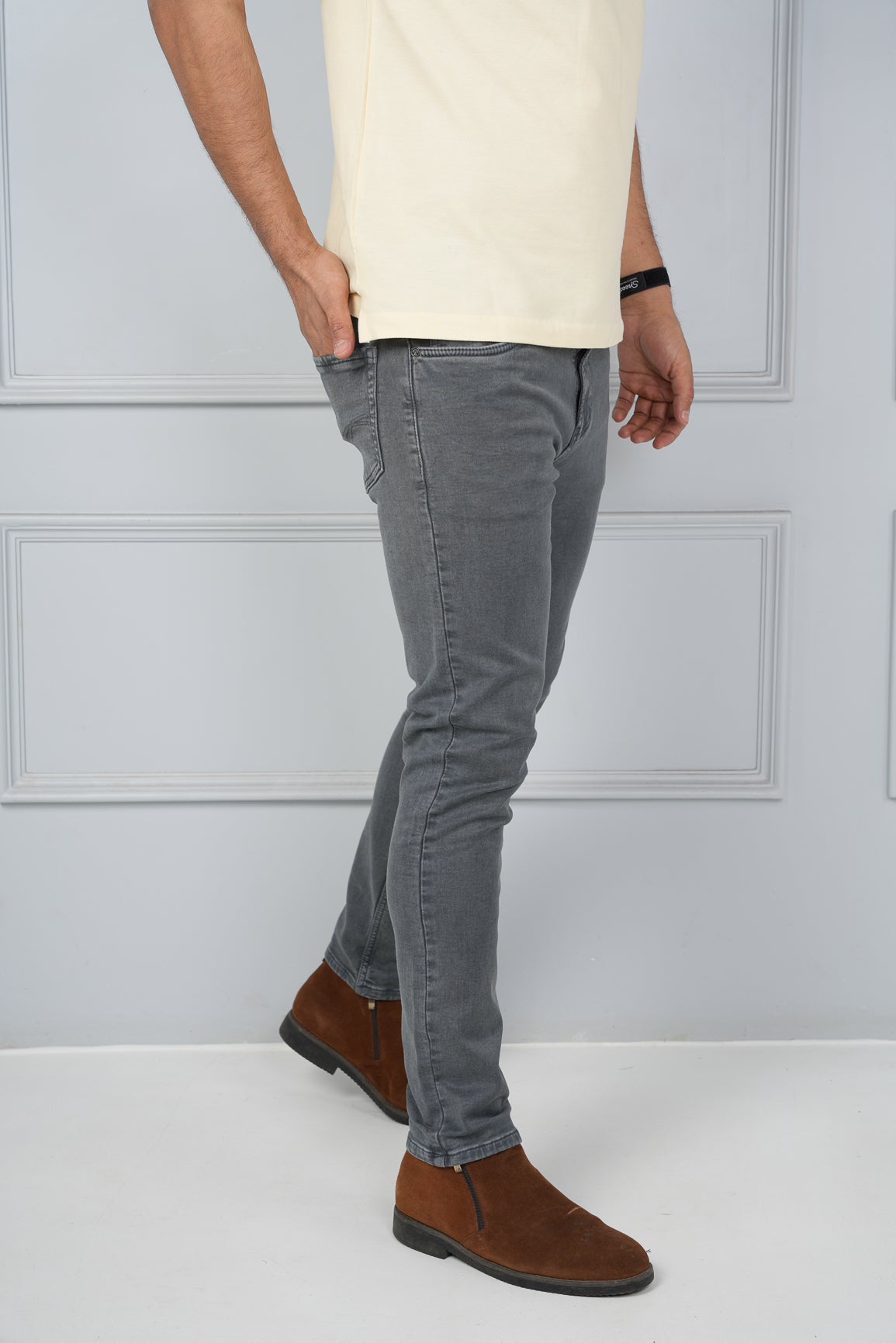 Wane - Slim fit Jeans -Grey