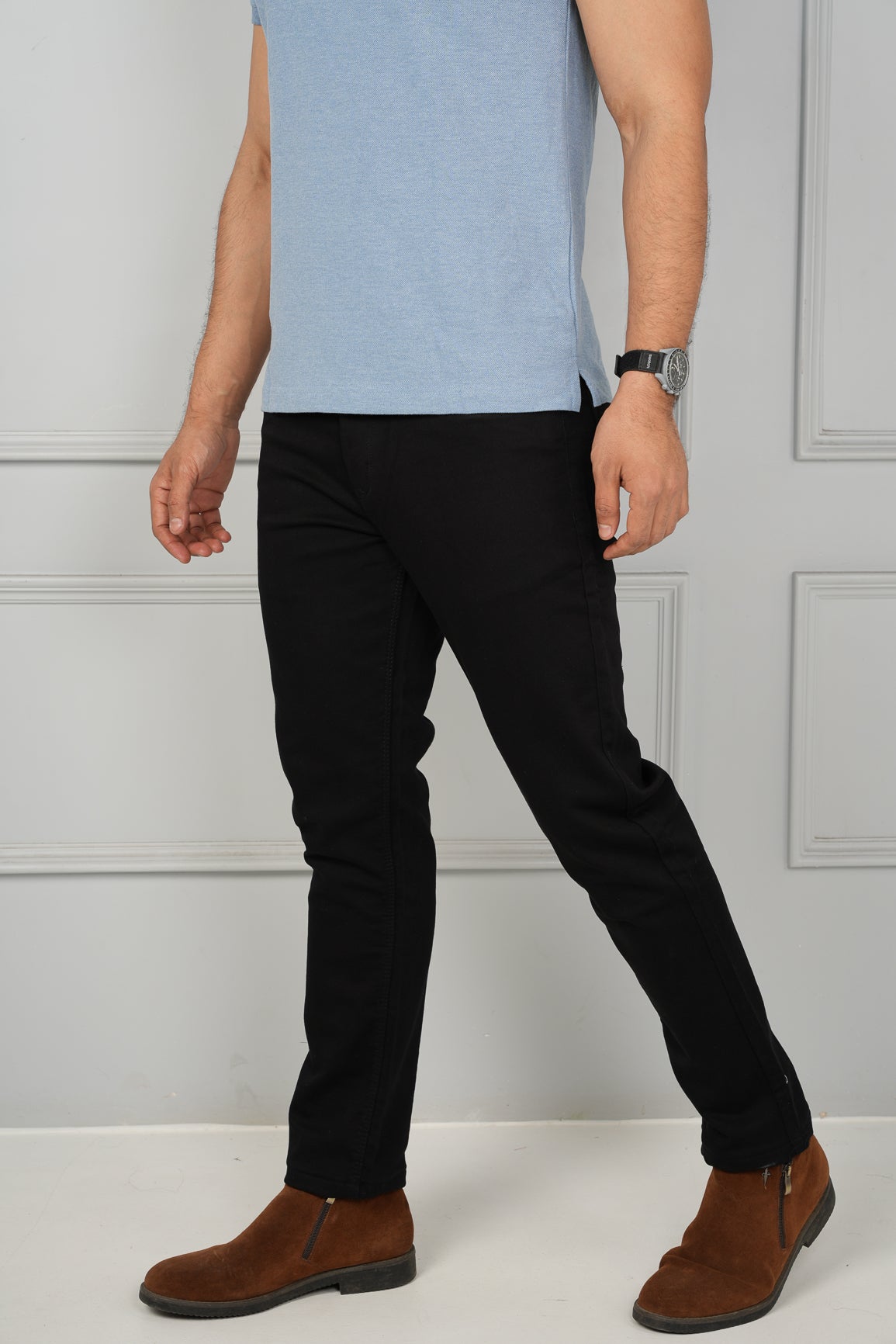 Lonc - Slim fit Jeans - Jet Black