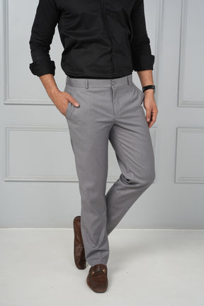 GSOON Slim Fit Men Grey Trousers - Buy GSOON Slim Fit Men Grey Trousers  Online at Best Prices in India | Flipkart.com