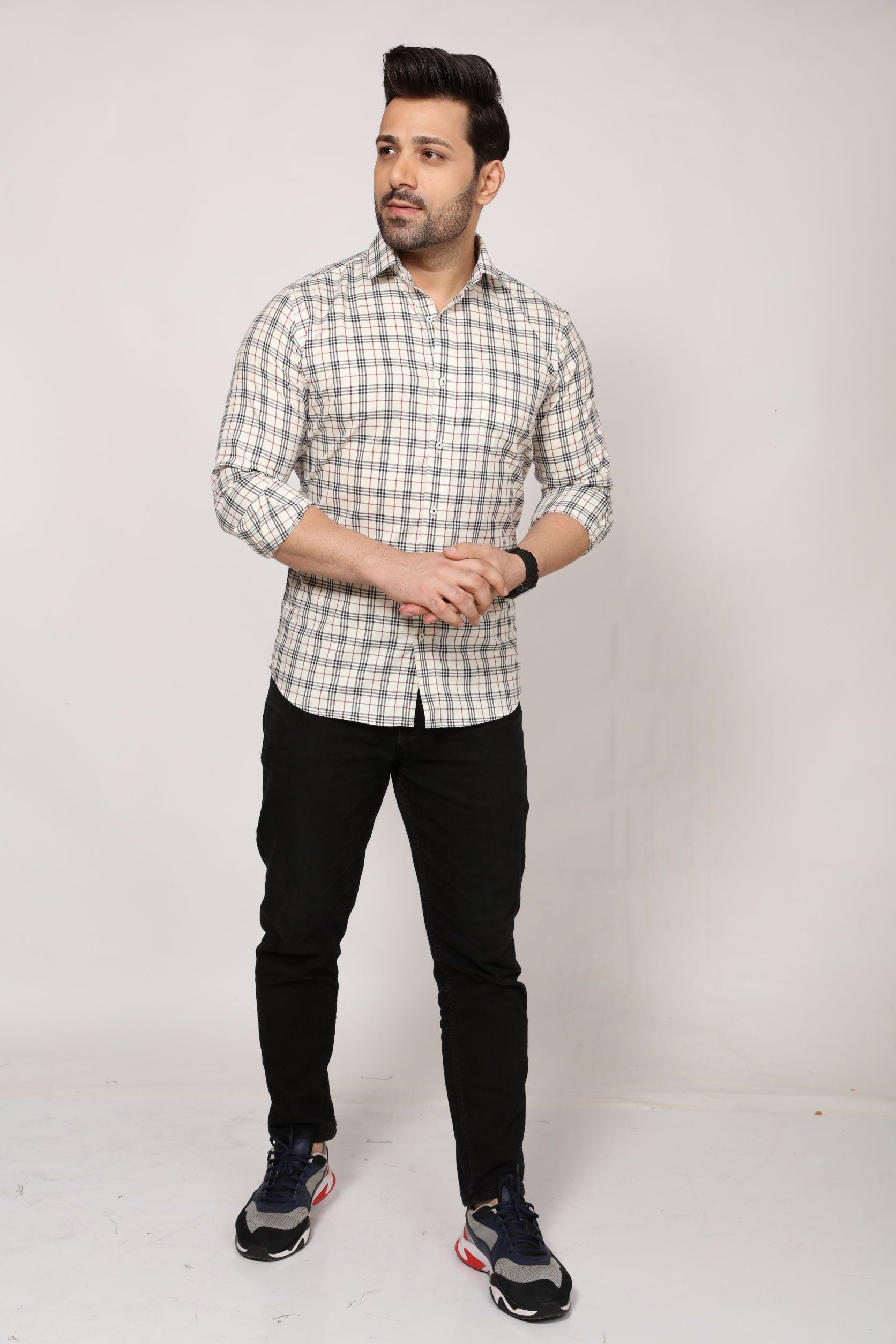 Wakefield - Checkered Slim fit shirt - John Watson