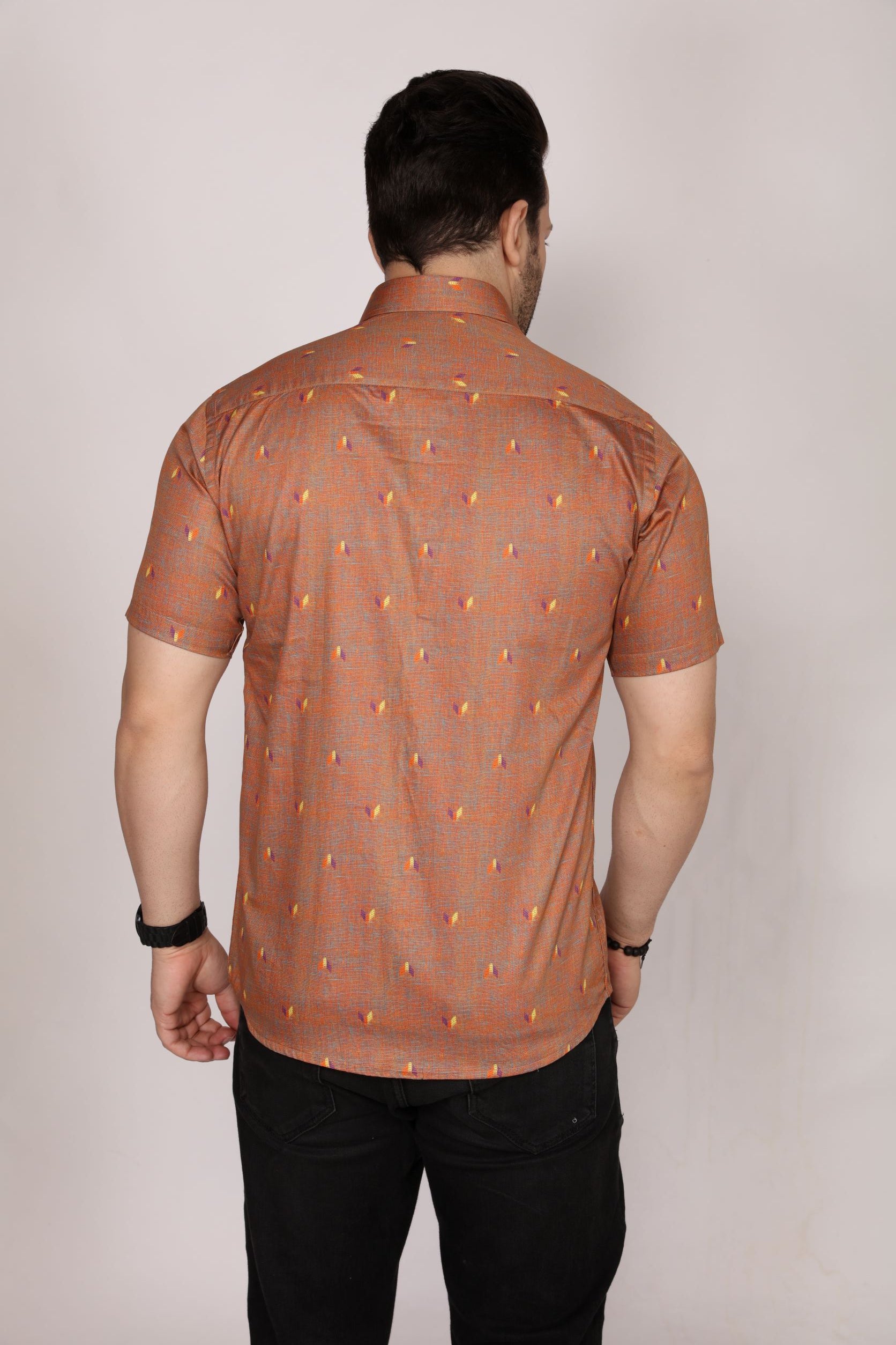 Walberswick - Printed half sleeve shirt - John Watson