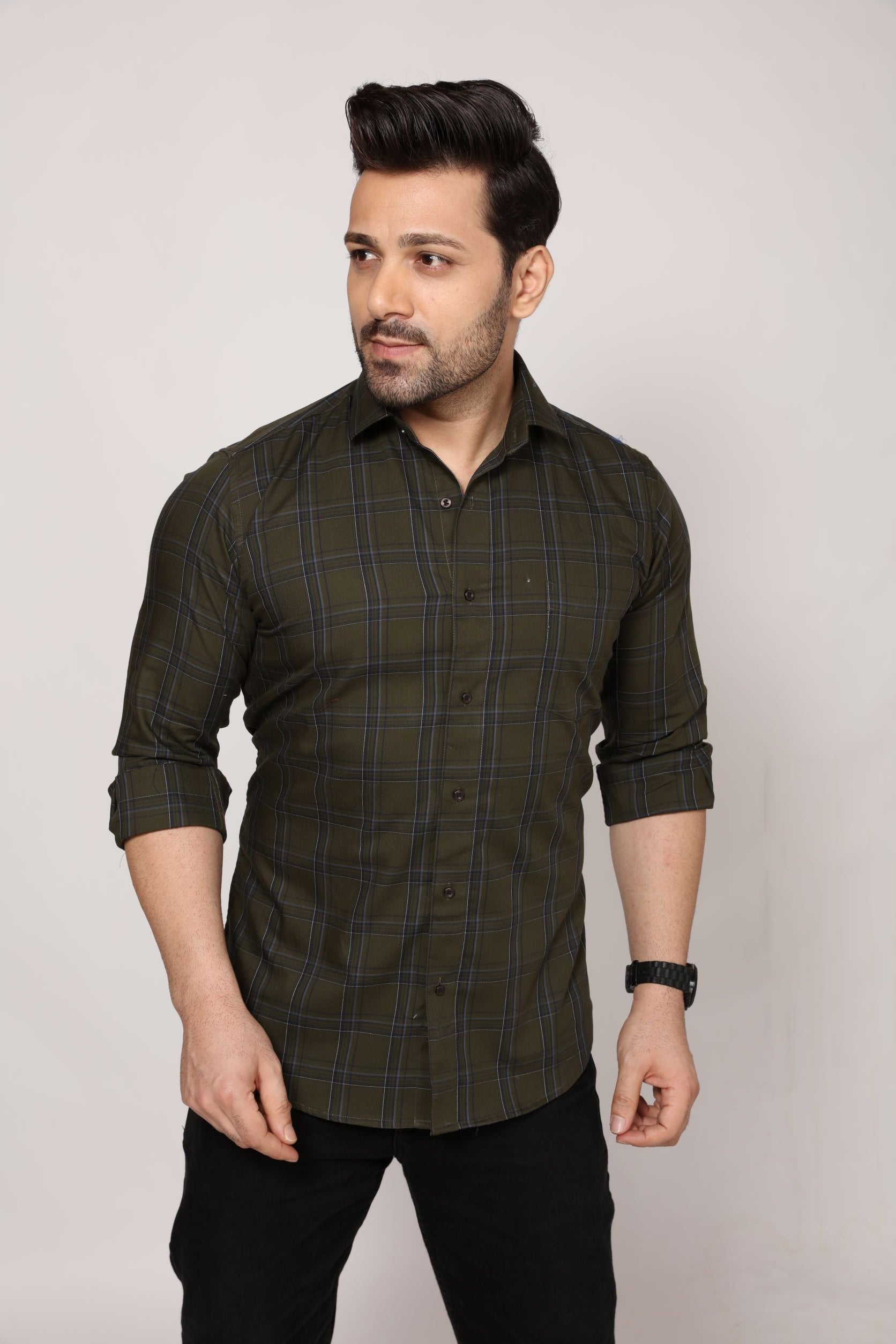 Westminister -  Checkered Slim fit shirt - John Watson