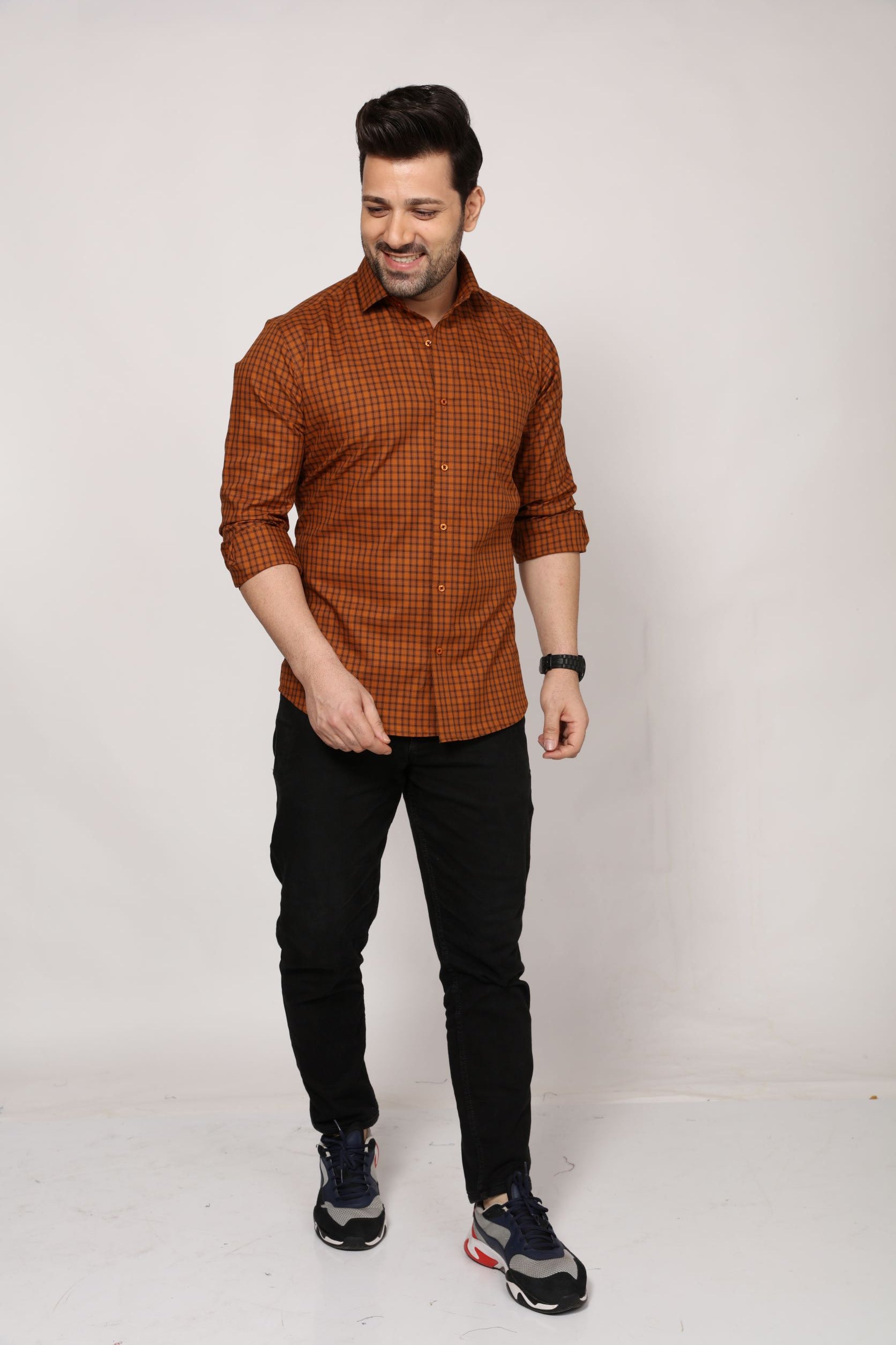 Winchester - Checkered Slim fit shirt - John Watson