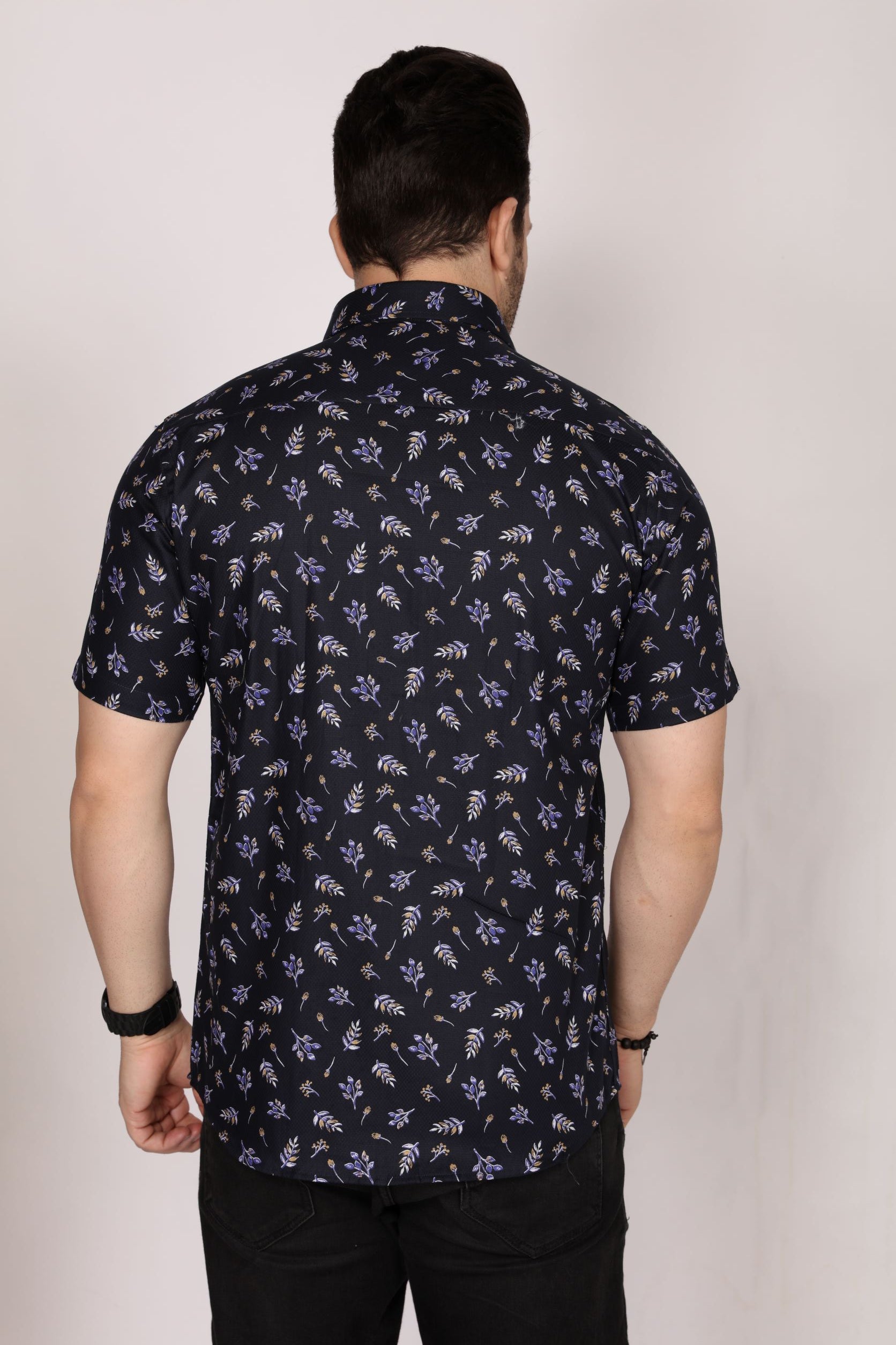 Whitstable - Printed half sleeve shirt - John Watson