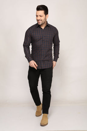 Kingston - Checkered slim fit shirt - John Watson