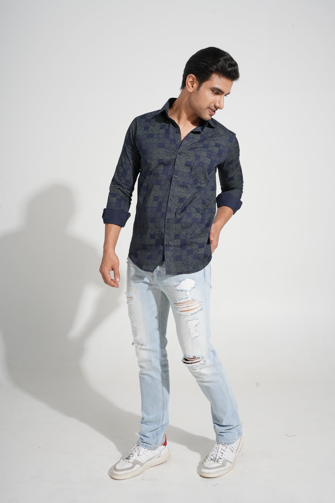 Maia - Printed Slim Fit shirt