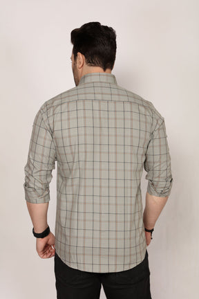 Perth - Checkered Slim fit shirt - John Watson