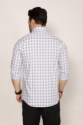 Salisbury - Checkered slim fit shirt - John Watson