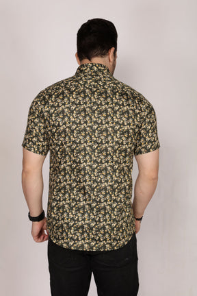 Sennen - Printed half sleeves shirt - John Watson