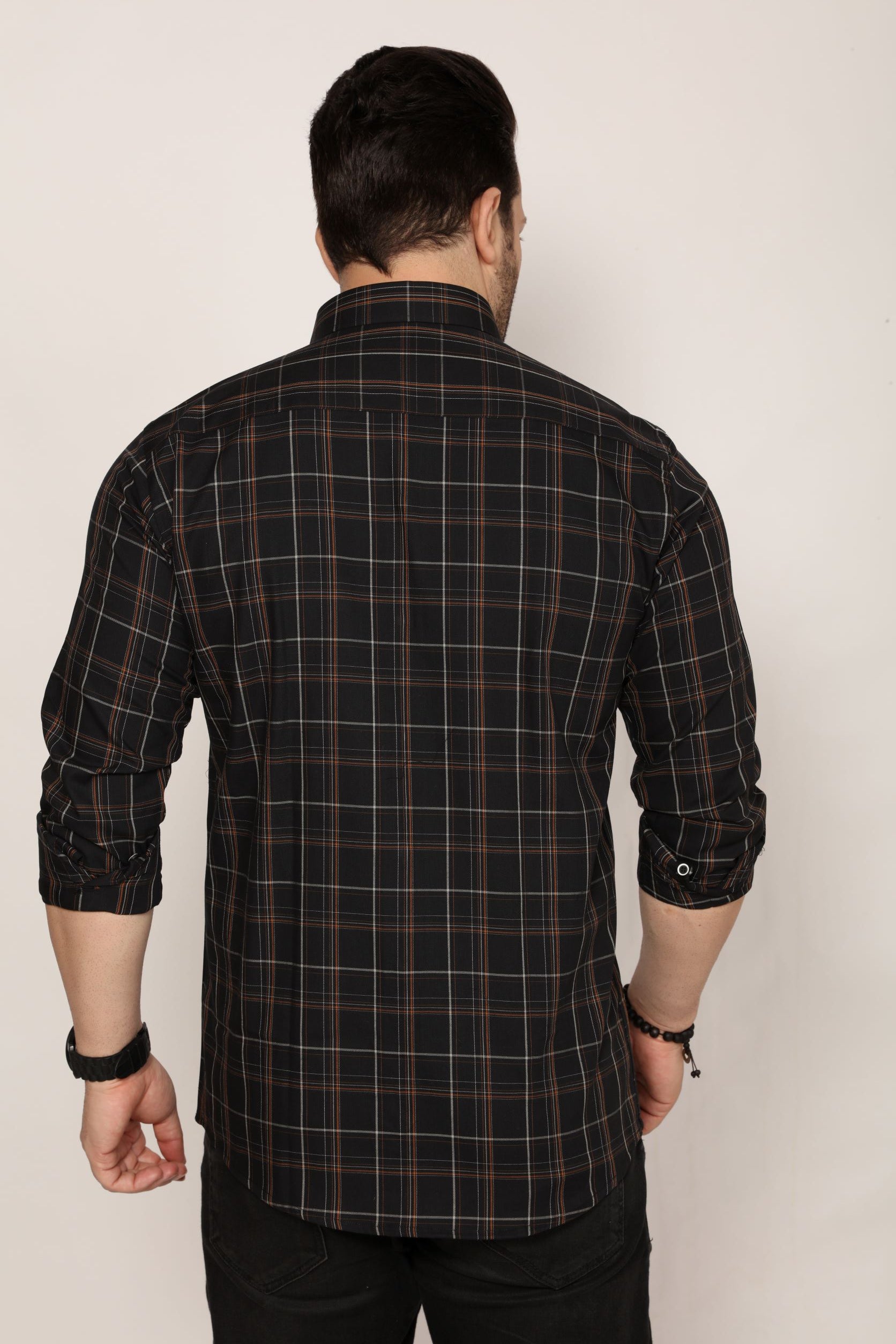 Truro - Checkered slim fit shirt - John Watson